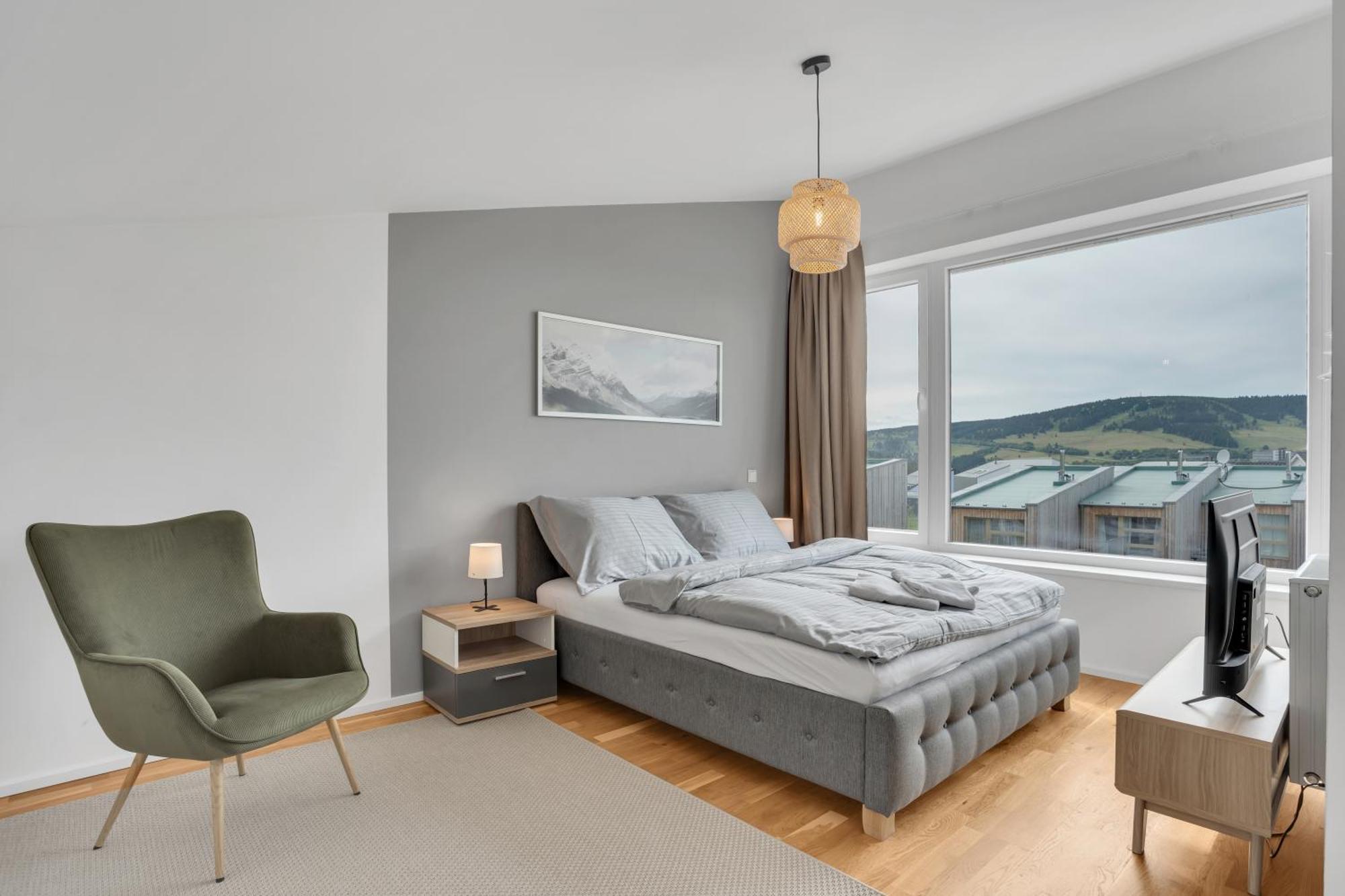 Meadows Apartments Klinovec Лоучна-под-Клиновцем Экстерьер фото